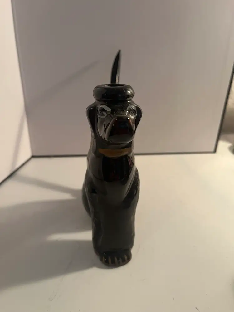 Vintage Desktop Poodle Letter Holder