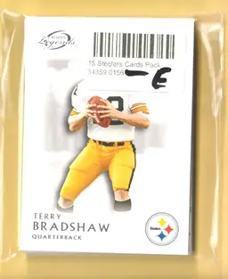 15 Card Pack E Pittsburgh Steelers Terry Bradshaw