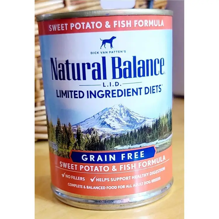 Natural Balance Limited Ingredient Diet Sweet Potato &Fish Adult Wet Grain free.
