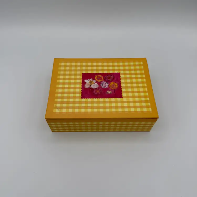 Decorative Storage Box With Stickers