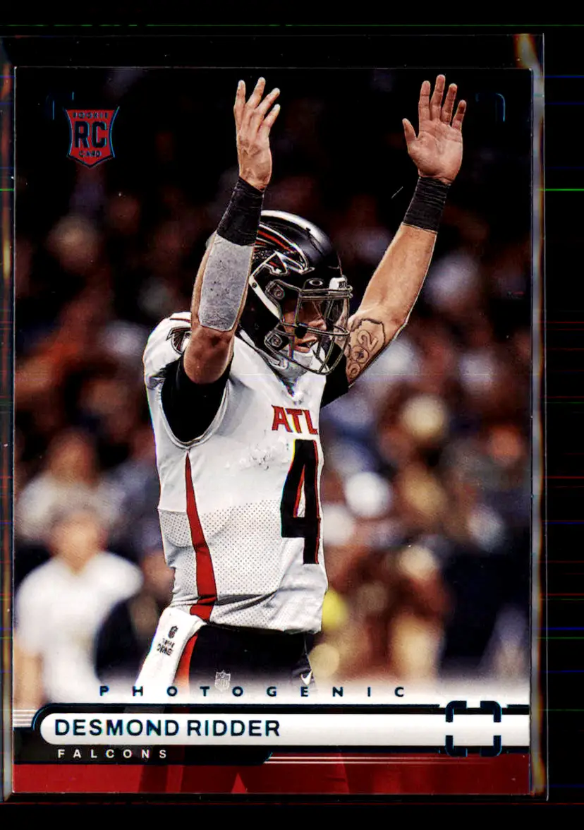 Desmond Ridder 2022 Panini Chronicles Photogenic Teal #PH-35 - (113) - Atlanta Falcons