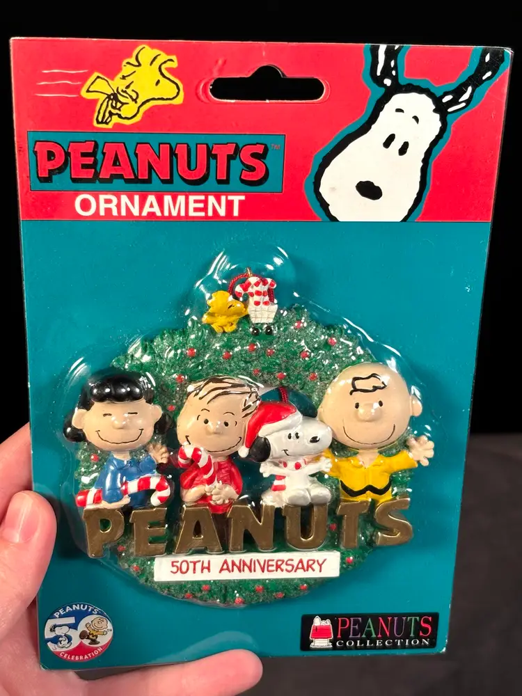 Peanuts Kurt Adler 50th Anniversary Ornament