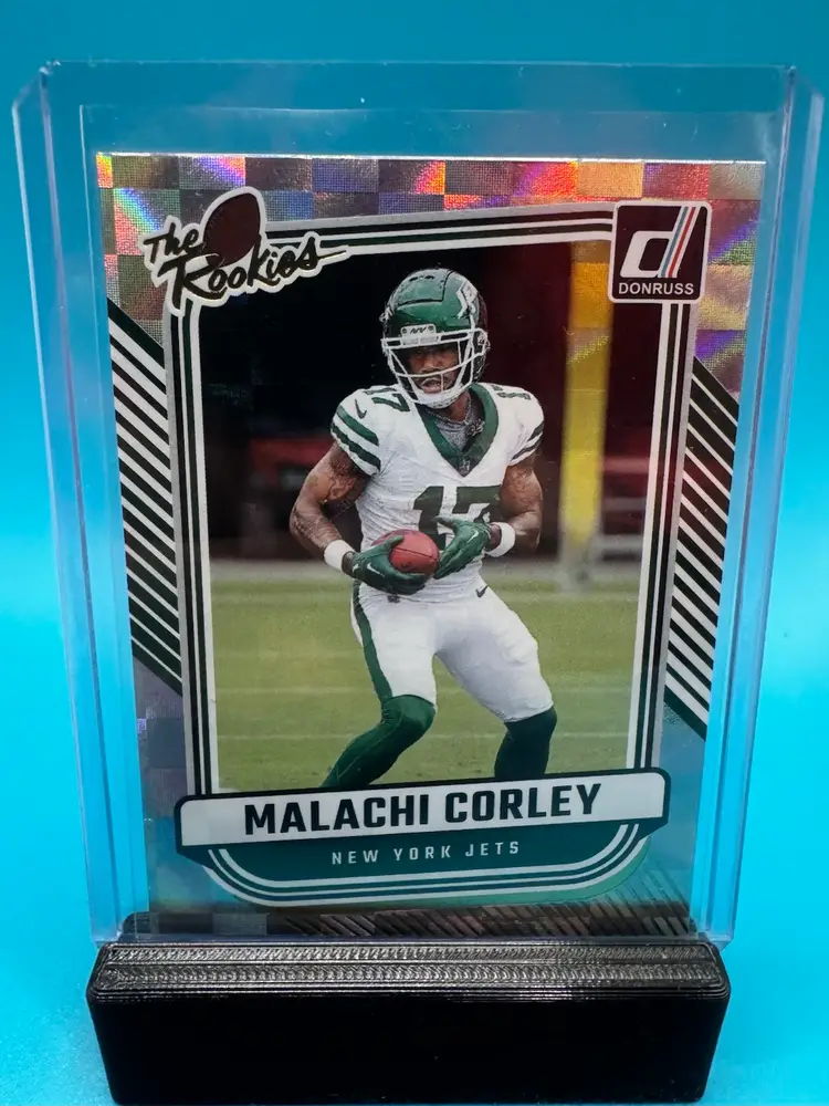Malachi Corley Donruss The Rookies RC New York Jets