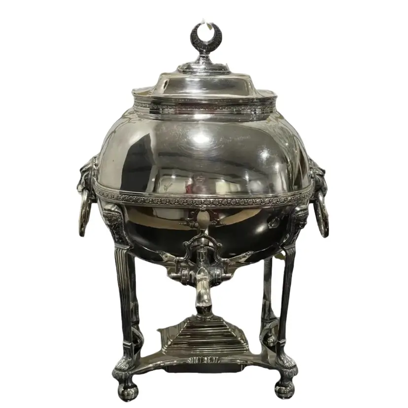 Vintage George III Silver Plated Sheffield   Tea Coffee Server/ Urn circa (1810)