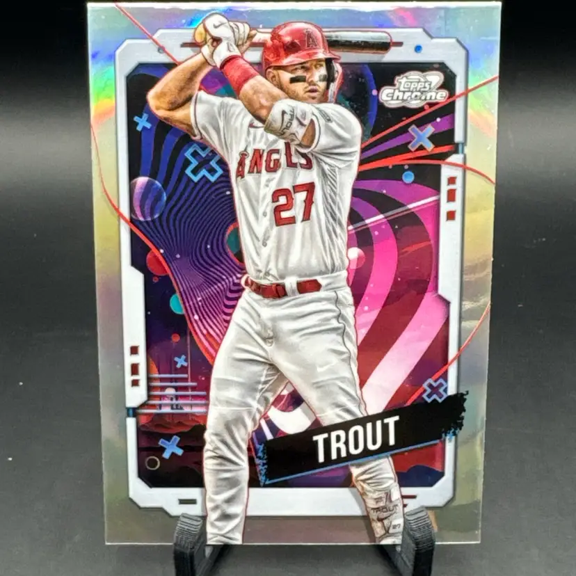 2024 Topps Cosmic Chrome - Mike Trout #35 Refractor