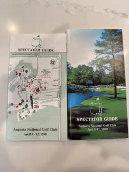 1998 And 1999 Masters Spectators Guide
