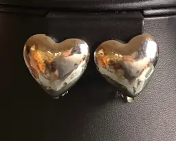 Vintage Heart Earrings