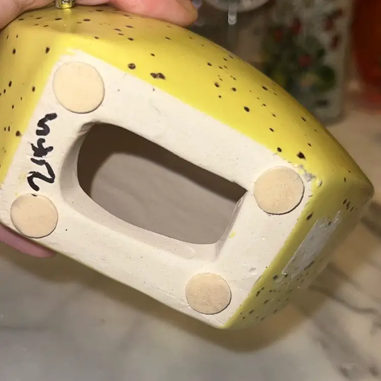 Pottery Yellow Chick MCM Style 6”