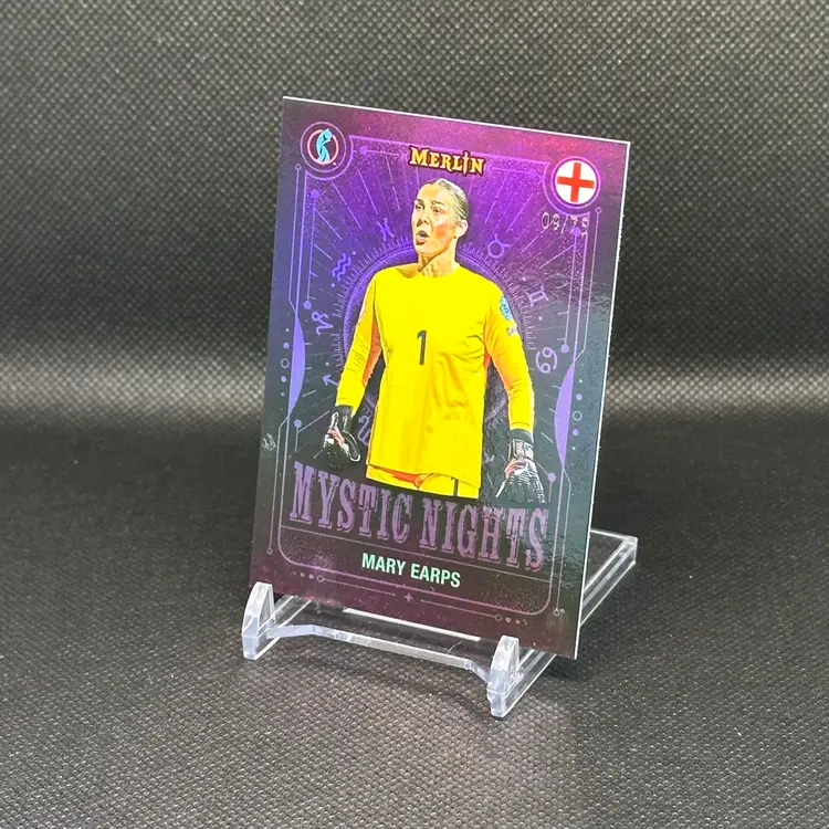 Mary Earps Mystic Nights /75 2025 Topps Merlin Euros - England