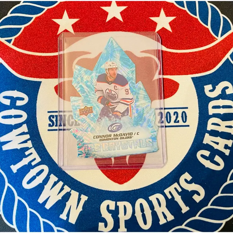 Connor McDavid Ice Crystals Edmonton Oilers