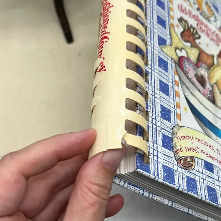 Adorable Vtg Gooseberry Patch Cookie Cook Book