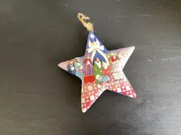 3102-Jim Shore Nativity Star, 2008, 4.5“
