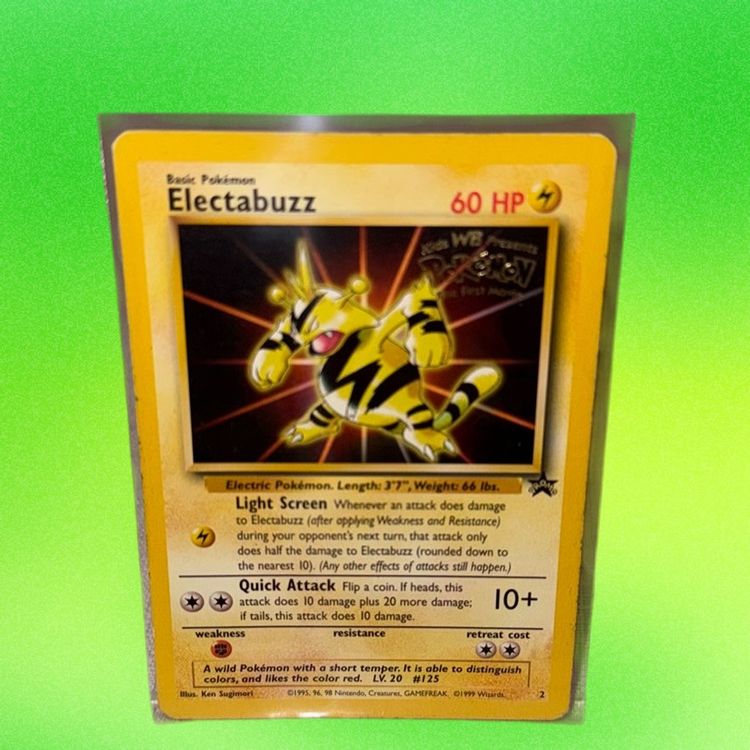 Pokémon Movie Promo (WoTC Promo) - Electabuzz - #2 (Promo) - Lightly Played