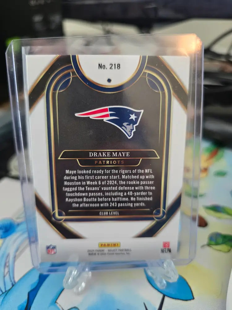 2024 Drake Maye Select Club Level Rookie