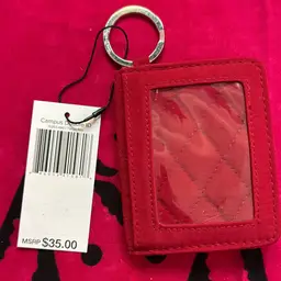 STOCKING STUFFER Vera Bradley Red Wallet NWT