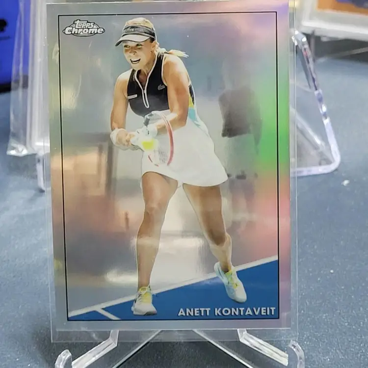 2021 Topps Chrome Tennis Refractor Anett Kontaveit