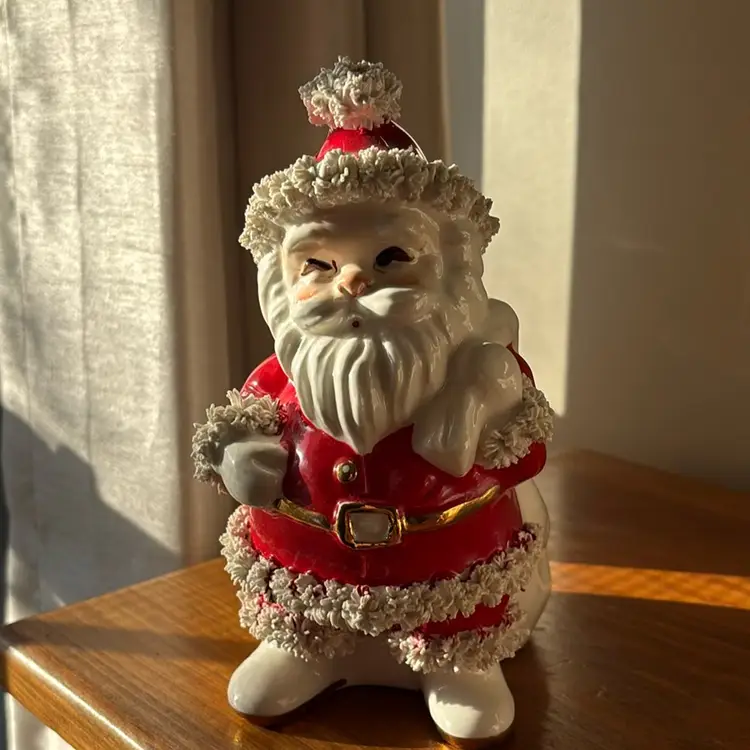 Napco Vintage Santa Planter