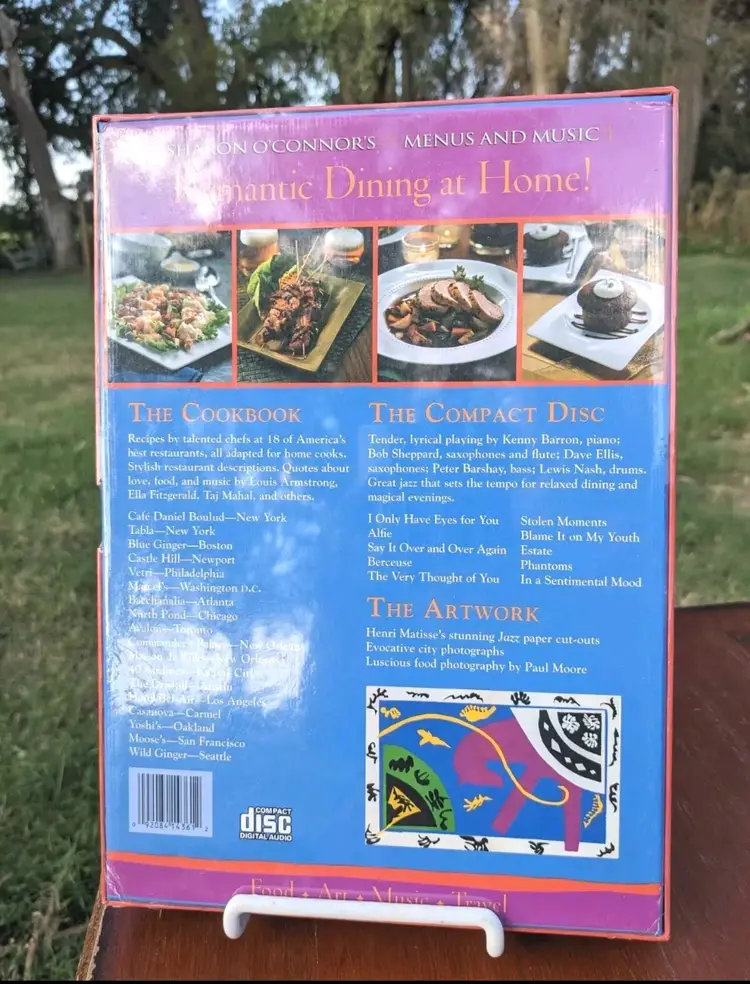 New A Table For Two Cook Book DVD by Sharon O'Connors.