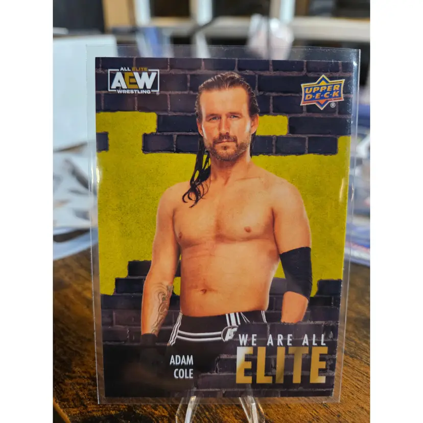 2023 Upper Deck Aew - Adam Cole - We Are Elite - Gold