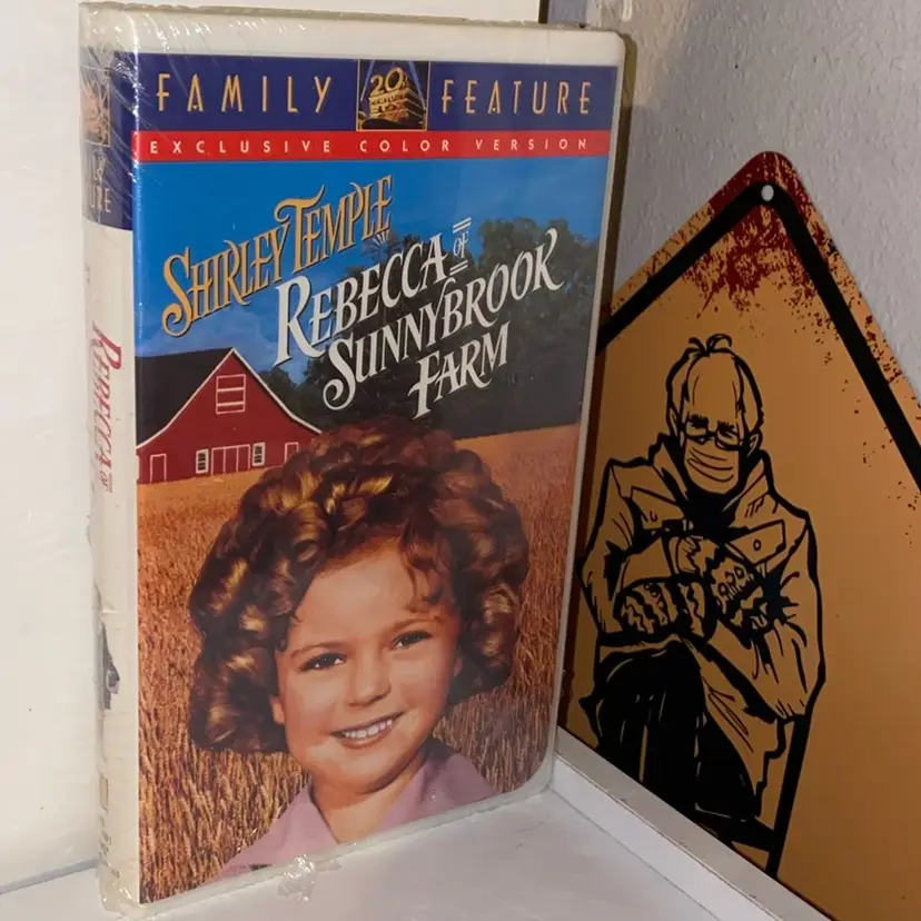 Shirley Temple, Rebecca Of Sunnybrook Farm VHS Tape New 1994