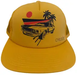 Orphan Squash Trucker Yellow Crusin’ Foam Trucker Style Snapback by Neff