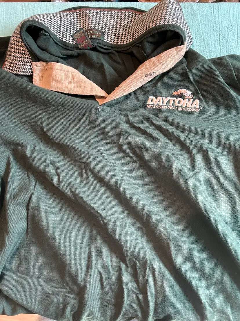 Vintage Daytona Speedway Polo Shirt xl