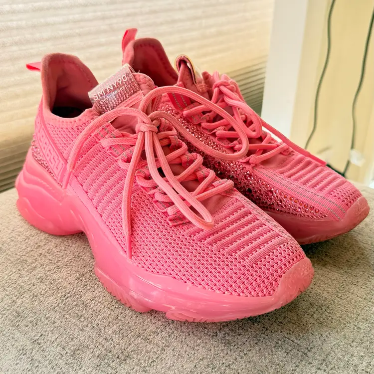 Steve Madden Women's Pink Trainers 8.5