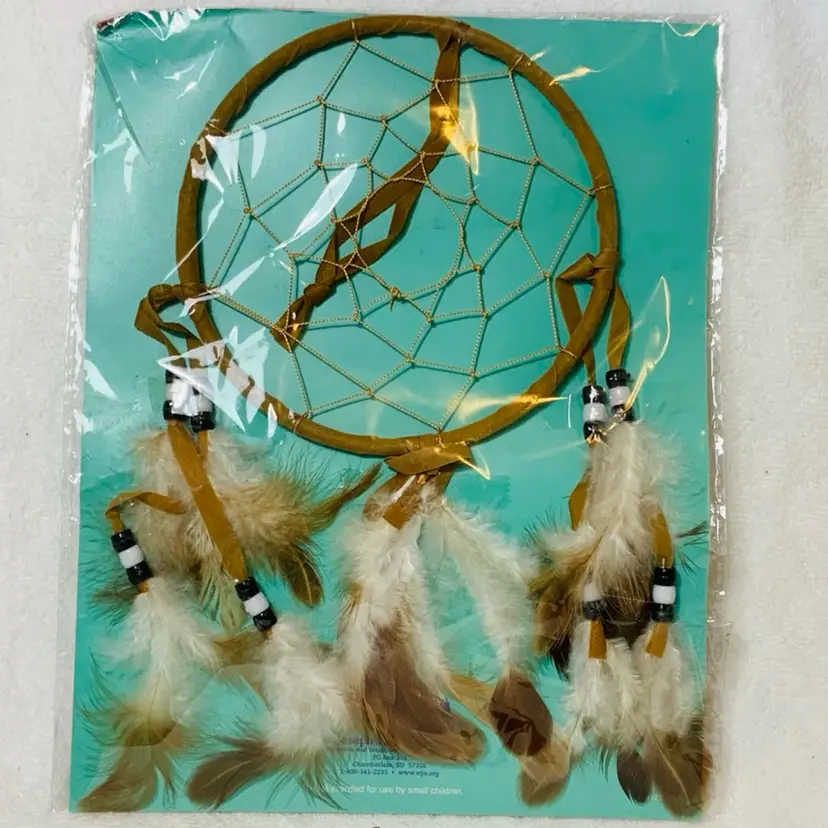 Legend of the Dreamcatcher With Feathers - 5” Hoop #2