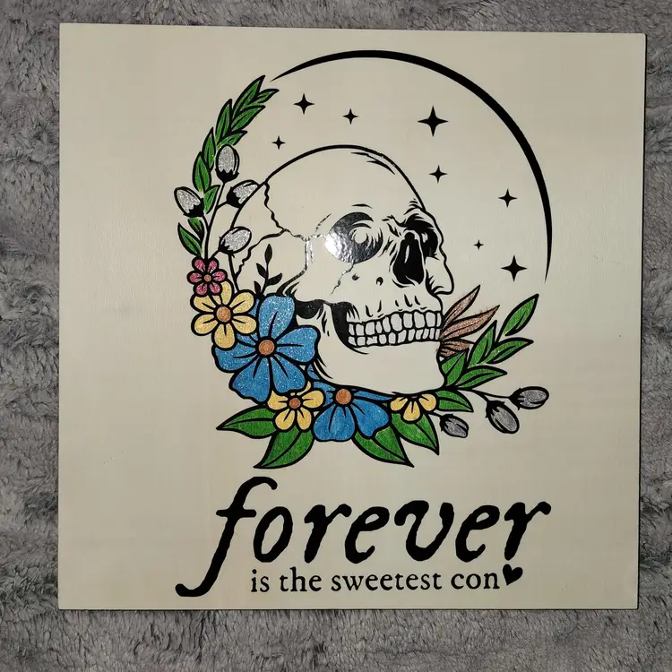 Forever Is The Sweetest Con Wall Art(Wood)-Taylor Swift Evermore Era