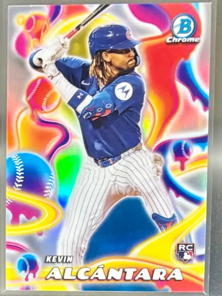2025 Bowman Chrome Kevin Alcantara Melt Mashers Insert Rookie (RC) Chicago Cubs
