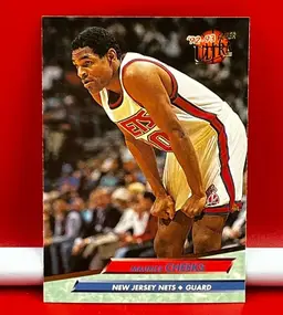 1993 Fleer Ultra Collector Basketball Trading Card Nets Maurice Cheeks #314