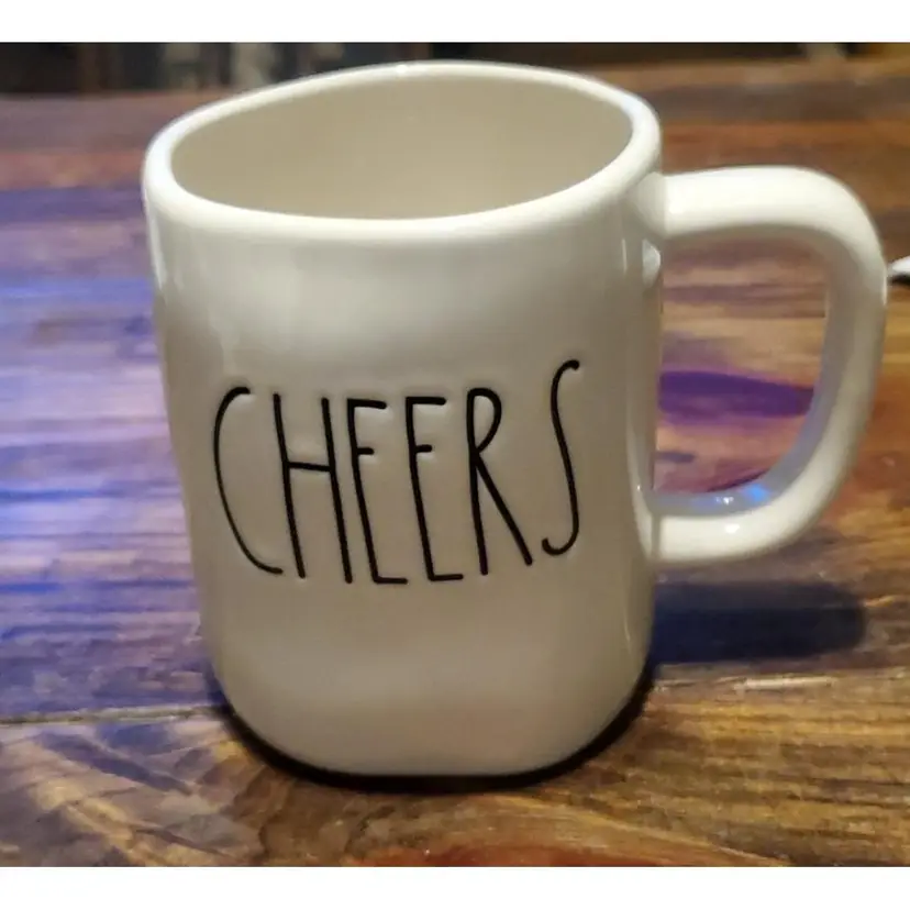 Rae Dunn Cheers Coffee Mug