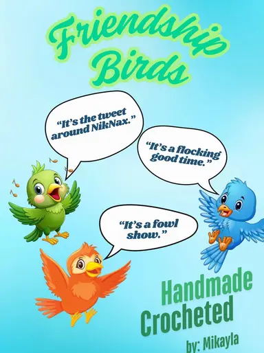 POP UP: Friendship Bird Sale! 