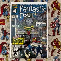 Fantastic Four #361 1992 RDJ FF The Thing DOCTOR DOOM Cover Christmas Issue