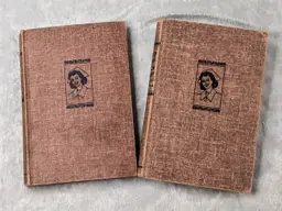 Cherry Ames Books Lot of 2 Country Doctor Nurse and Senior Nurse 1955 1944 Red Covers