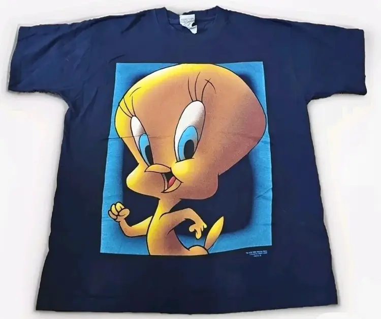 $1 Offer Special Looney Tunes Tweety Bird T-shirt USA Single Stitch Vintage