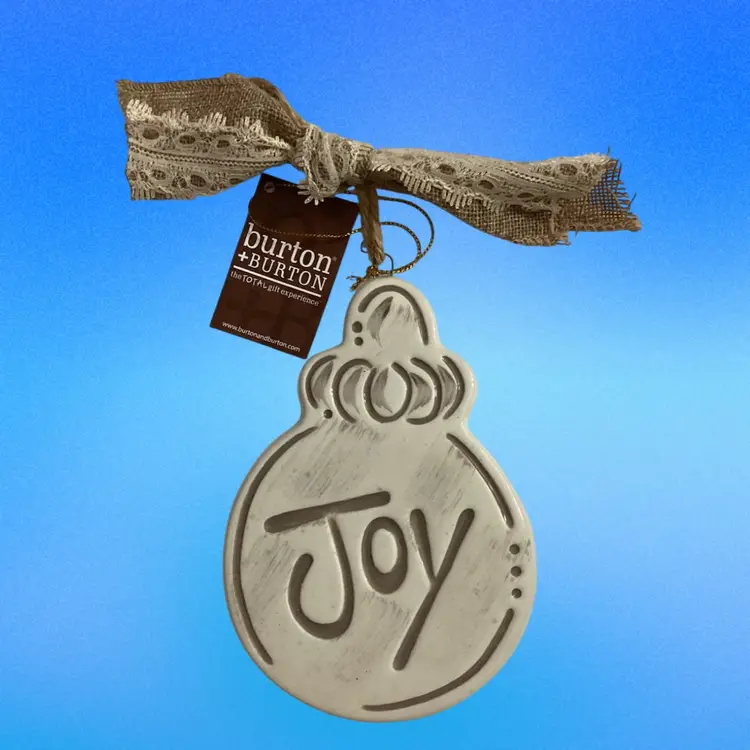 Joy ornament