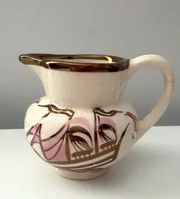 Small Pitcher/Creamer - Hand Painted - Made In England
