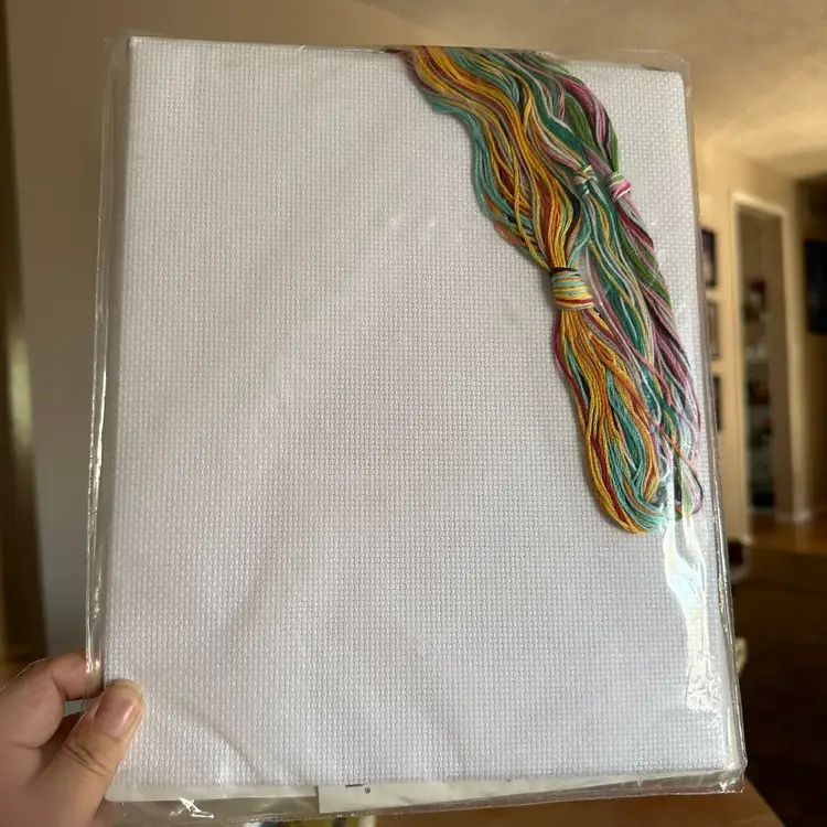 NOS Suzys Zoo Counted Cross Stitch Vintage Baby