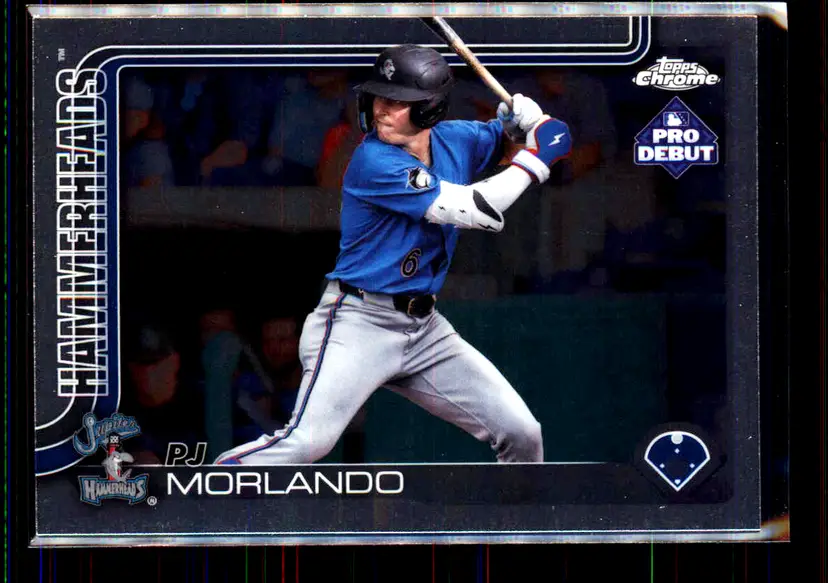 Pj Morlando 2025 Topps Pro Debut Chrome #PDC-163 - (135) - Jupiter Hammerheads