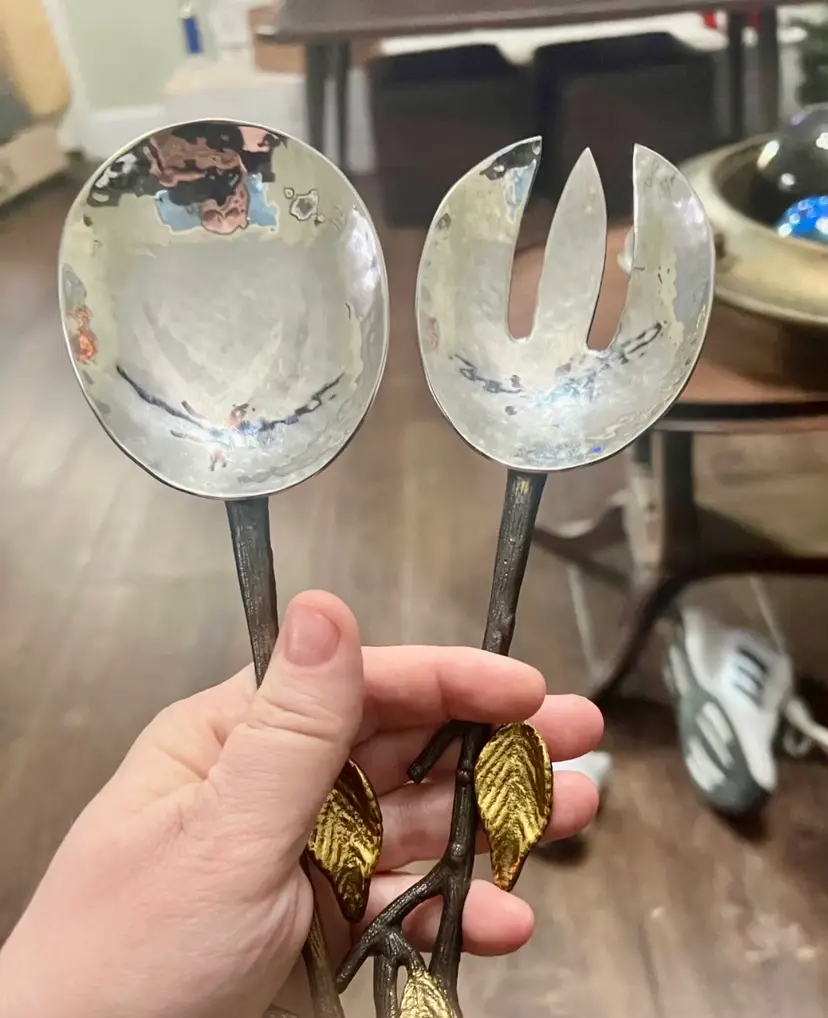 Michael Aram Olive Branch Serving Set