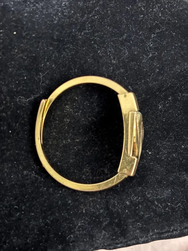 Heavy Gold Plated Vintage Swiss BUCHERER Cuff Bracelet Watch 17 Jewels