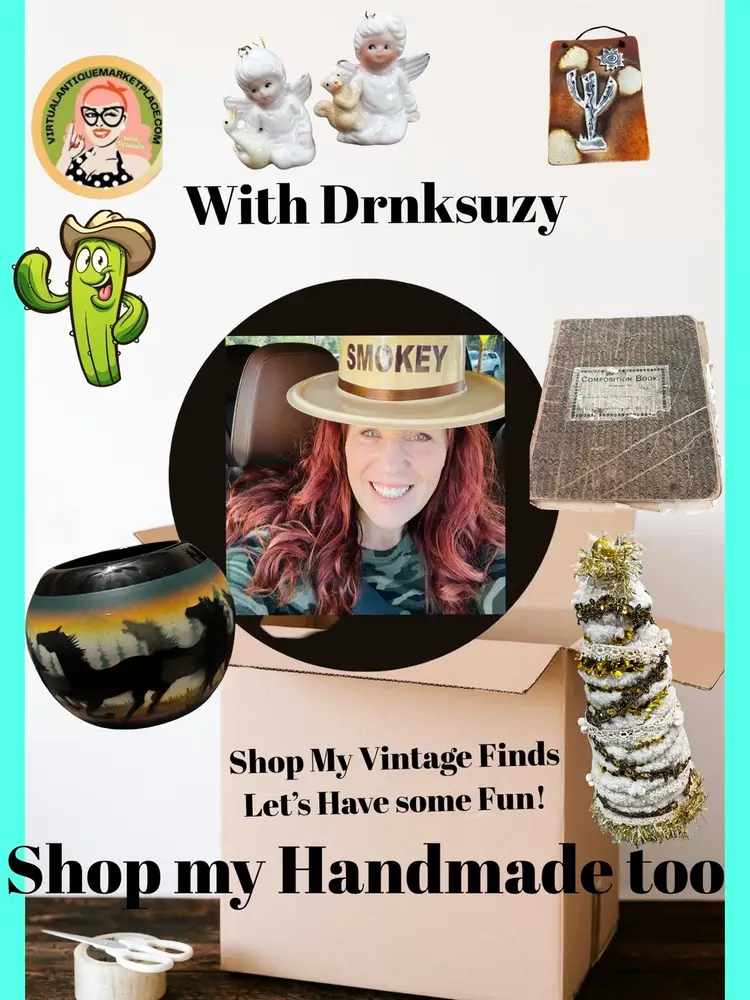 Shop My Vintage Finds & My Handmade! 