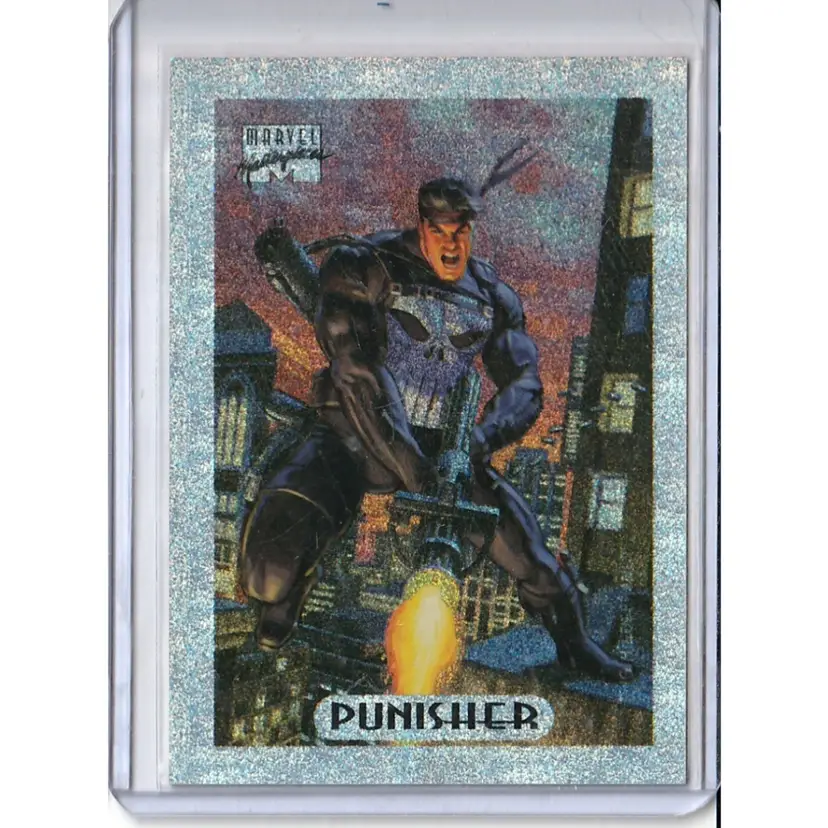 Punisher 1994 Marvel Masterpieces Limited Edition Holofoil 6 of 10