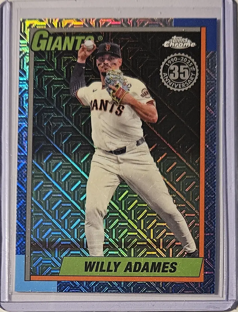 2025 Topps Chrome 1990 Mojo Wily Adames