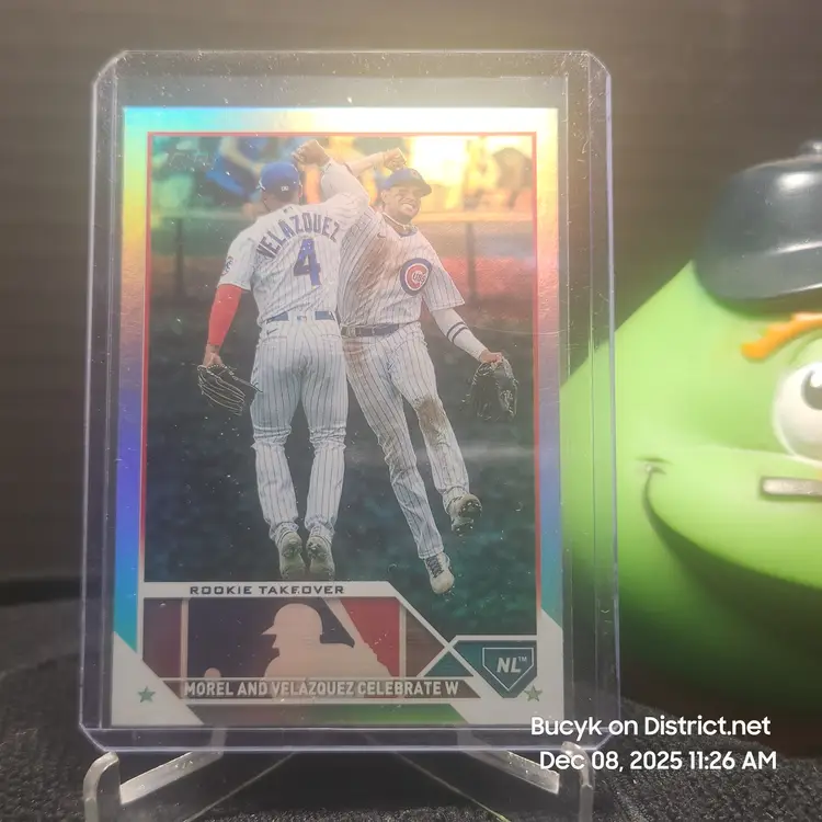 2023 Topps Series 2 Team Card  Foilboard - Chicago Cubs