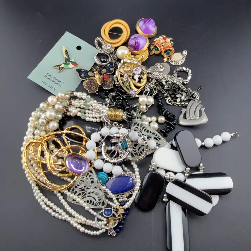 Wearable Jewelry Lot 5 With Sterling Silver!