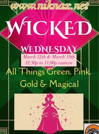 Wicked Wednesday! Let’s Get Wicked! 💚