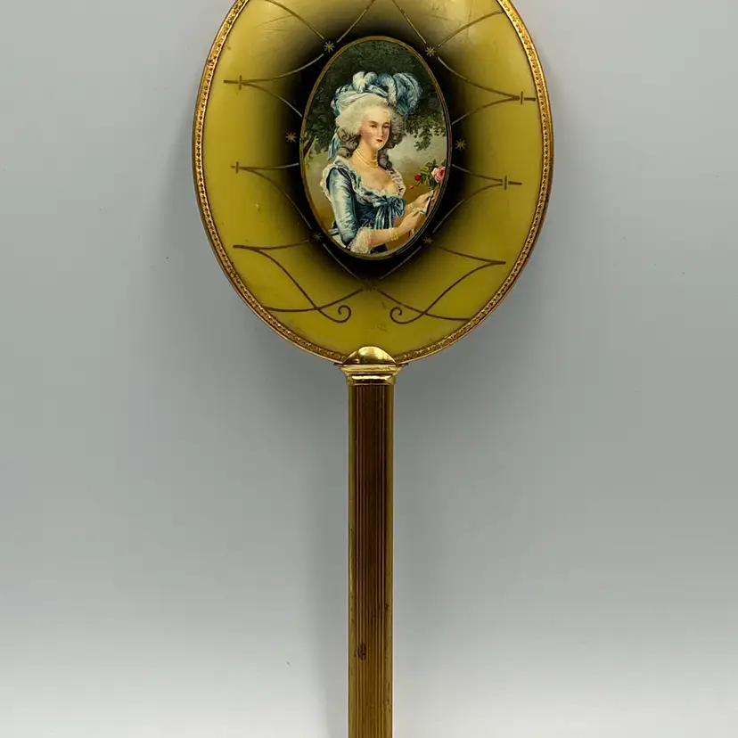 Vintage Portrait Hand Held Mirror