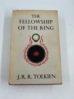 JRR Tolkien Fellowship of the Ring 12th Impression 1962 Allen & Unwin + Rare Map